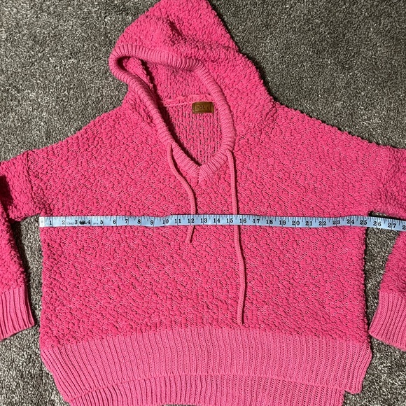 POL Pink Boucle Hoodie Small - Picture 9 of 10